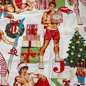 New Henry Alexander "All I Want for Christmas" Cotton Fabric 2.5 yds